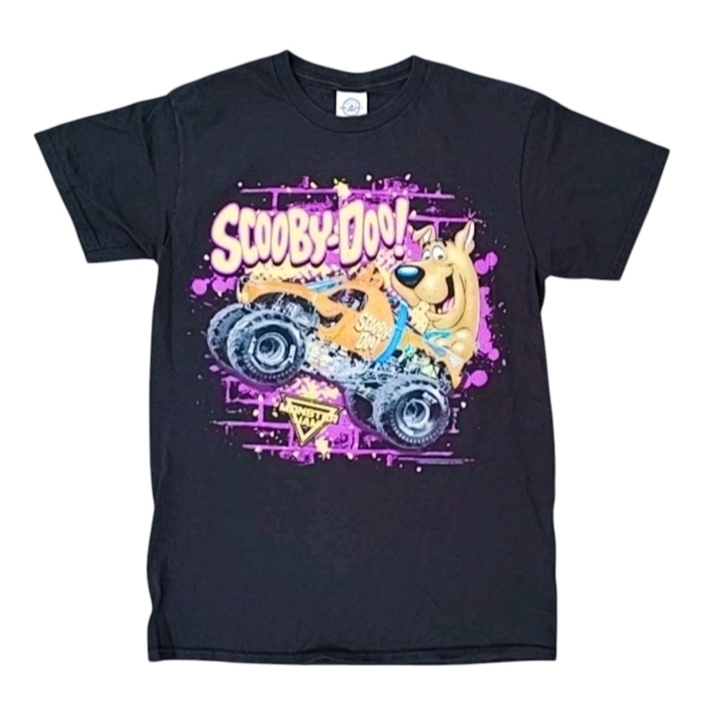 Vtg 2020 Monster Jam Scooby-Doo Delta Pro Weight T-Shirt Size (S)